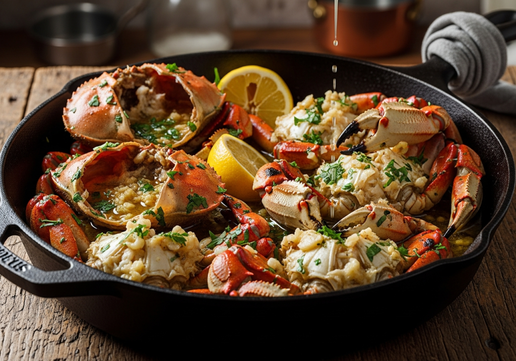 recipe garlic butter crab